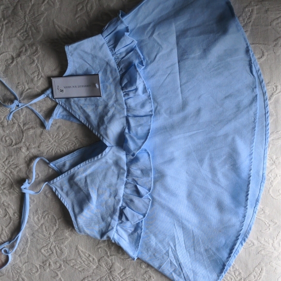 Tassel Peplum Tank * Size Small - Picture 9 of 11